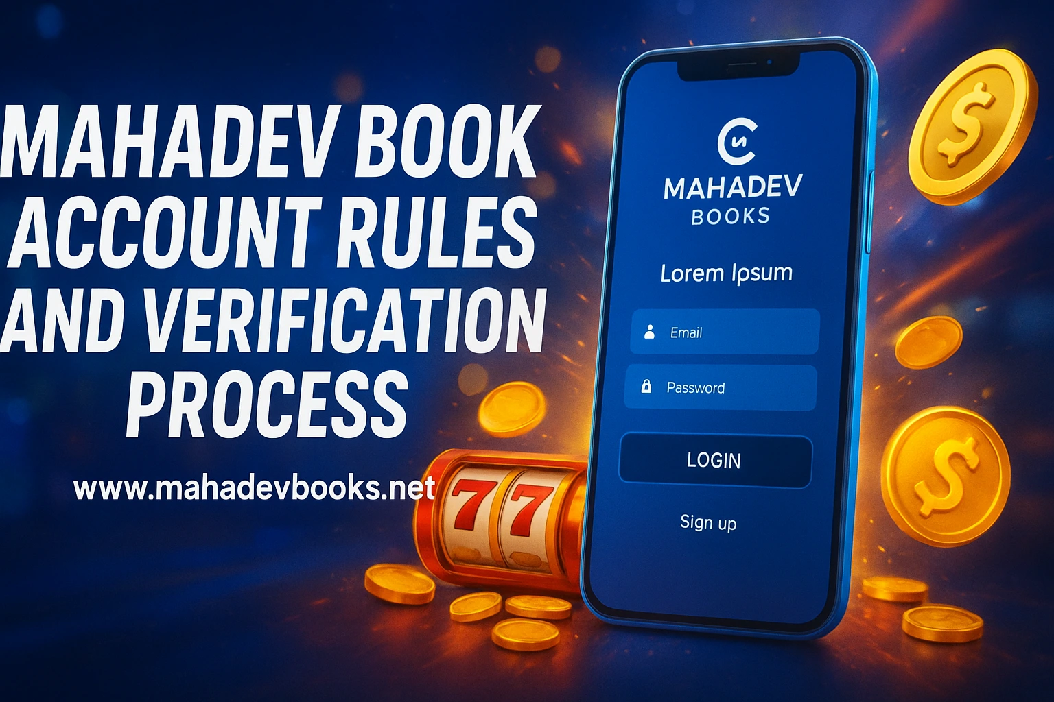 Mahadev Book account verification process