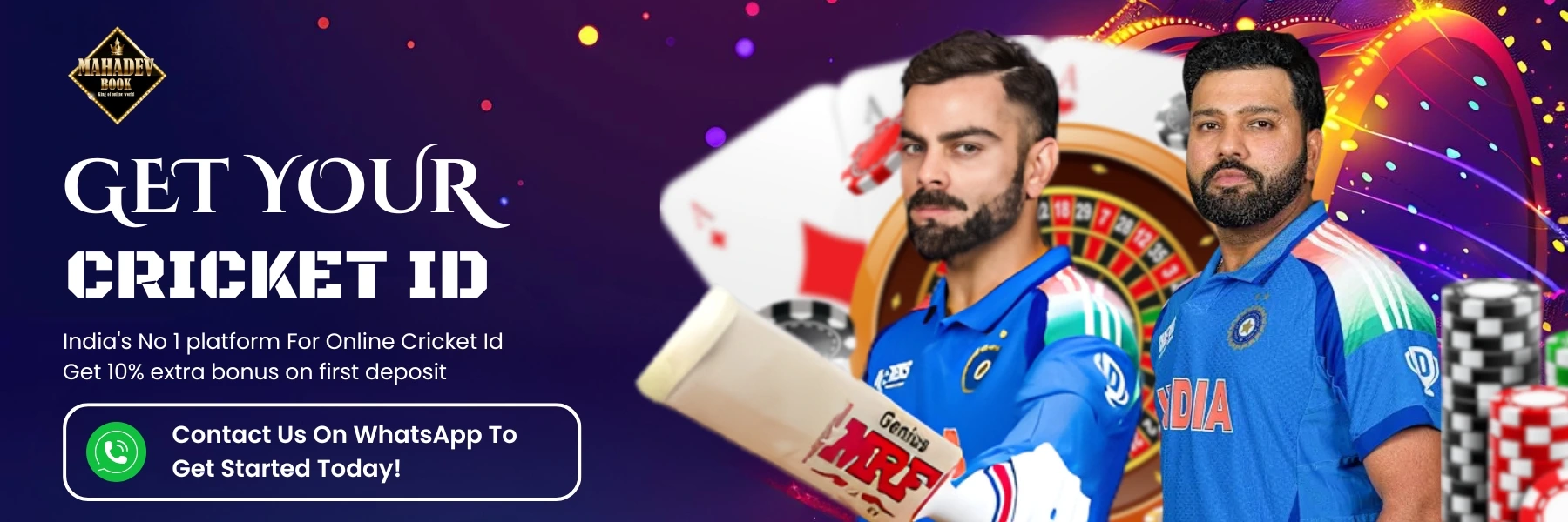 GET YOUR MAHADEV BOOK ID